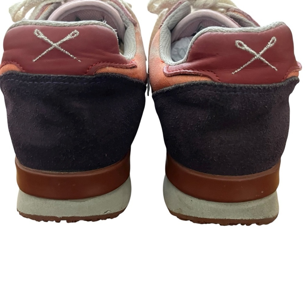 Inkkas Andes Jogger Handcrafted Artisan Pink suede mountains red and pink SZ 8 - Picture 8 of 14